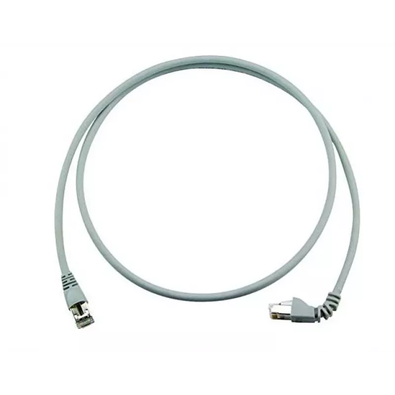 Telegärtner MP8 FS 500 LSZH-2.0 Cat6a S/FTP -verkkokaapeli, RJ45–RJ45, 5 m, harmaa L00001A0199