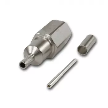 Telegärtner FME kaapeliliitin puristus G07 puristus/puristus, Low Cost, 15 dB / 2 GHz, B2725, G07 (RG-316/U) - 5 kpl J01700A0010