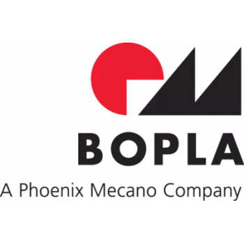 BOPLA TSH 35-2 DIN-kiskokiinnike musta 20035000