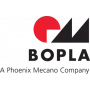 BOPLA TSH 35-2 DIN-kiskokiinnike musta 20035000