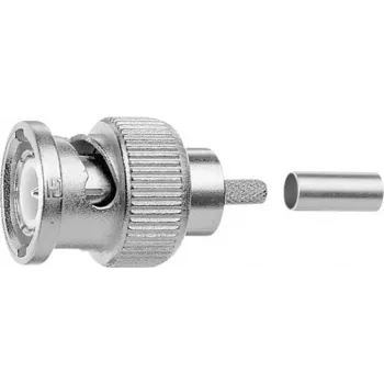 Telegärtner BNC puristusliitin 50 ohm RG-142B/U, Professional, 5 kpl:n pakkaus J01000A0008