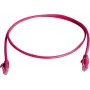 Telegärtner L00001A0232 Cat6 U/UTP verkkokaapeli, punainen, 2 m