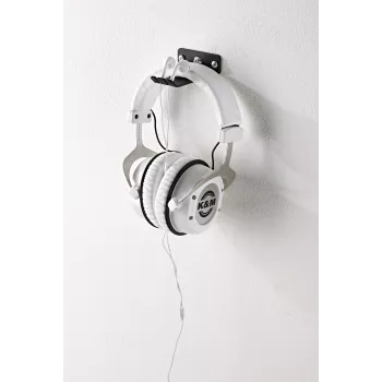König & Meyer KM-16311 kuuloketeline in-ear-, on-ear- ja over-ear-kuulokkeille, musta