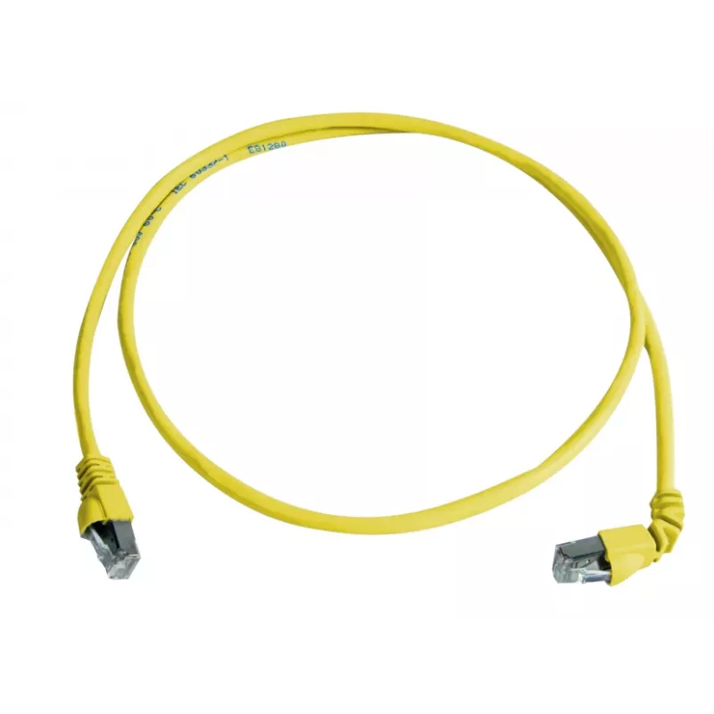 Telegärtner 100008675 CAT 6a S/FTP -verkkokaapeli, RJ45, 5 m, keltainen, LSZH
