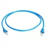 TELEGÄRTNER Cat.6A S/FTP LSZH -verkkokaapeli, 2 m, sininen, RJ45, EIA/TIA 568B L00001A0289