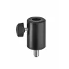 König & Meyer 66370-000-55 mini-TV-tappiadapteri M10 ulkokierre musta