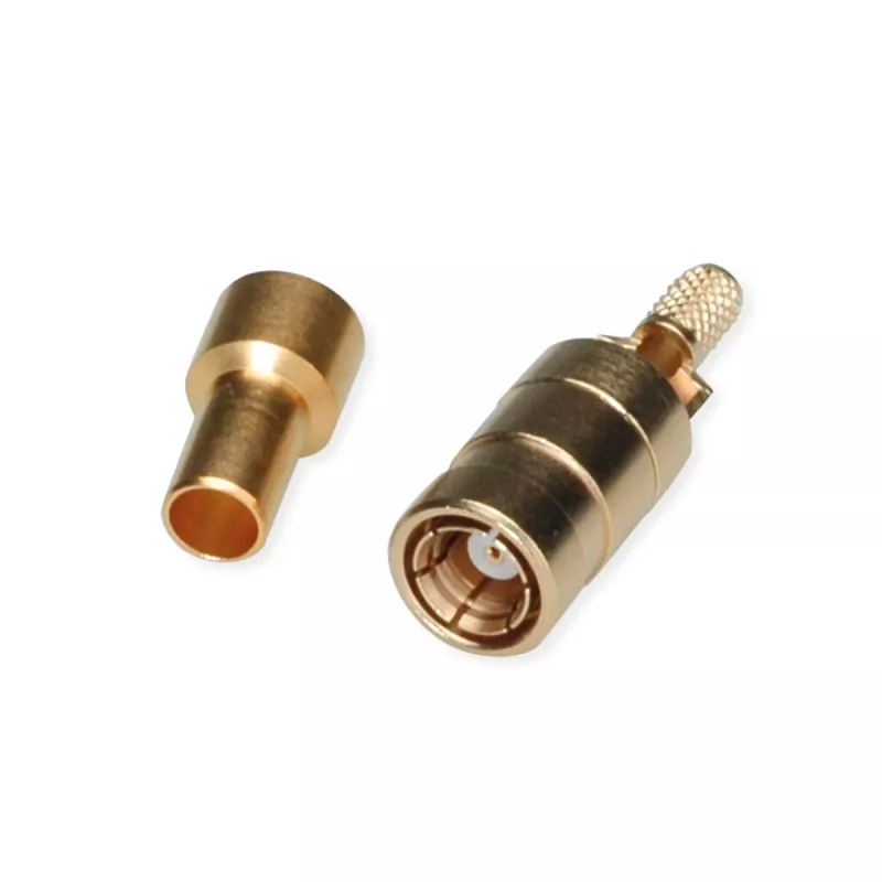 Telegärtner SMB-liitin naaras PCB-liitin, suora, 50 ohm, kullattu