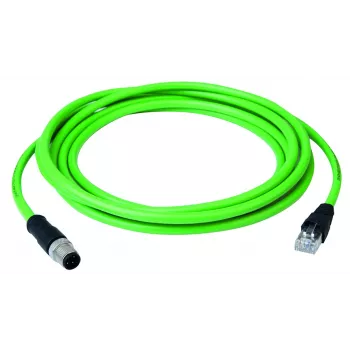 Telegärtner 100017297 Cat.6A U/UTP RJ45 -verkkokaapeli, 1 m, harmaa, LSZH, 10 Gbps