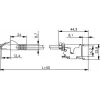 Telegärtner L00004A0128 Cat.6A S/FTP verkkokaapeli, 7,5 m, harmaa