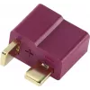 Reely T-Plug naarasliitin kullattu 20 kpl