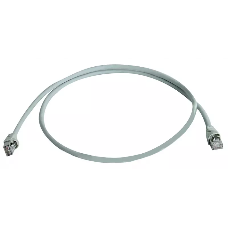 TELEGÄRTNER TEGA Cat.6A IEC MP8 FS 500 LSZH verkkokaapeli 7m harmaa L00004A0093