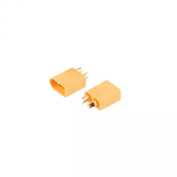 S CONN MAXIMUM CONNECTIVITY SC02-XT60 XT60 liitinpari (uros & naaras) 60A suurvirta kullatut koskettimet RC-malleille, drooneille, akuille