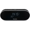 TechniSat DigitRadio 53 BT DAB+/UKW radiokello Bluetoothilla ja USB-lataustoiminnolla, musta