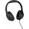 TechniSat Stereoman 3 suljetut johdolliset kuulokkeet mikrofonilla, 3m kaapeli, musta 0000/9105