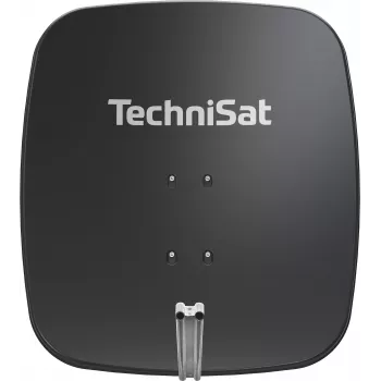 TechniSat SATMAN 65 PLUS satelliittiantenni – 65 cm, 35,7 dBi vahvistus, HDTV, mastokiinnitys, vaaleanharmaa
