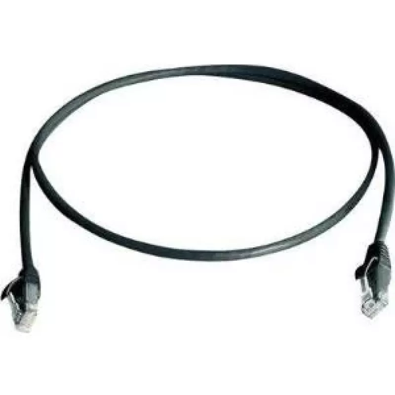 Telegärtner L00001A0238 2 m Cat6 U/UTP musta verkkokaapeli