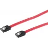 GoodConnections SATA 3 Gb/s -kaapeli lukituksella, 0,5 m, punainen 5045-A05