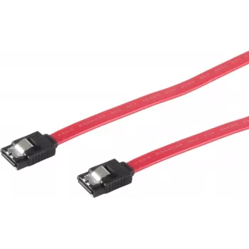 GoodConnections SATA 3 Gb/s -kaapeli lukituksella, 0,5 m, punainen 5045-A05