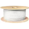 S CONN MAXIMUM CONNECTIVITY SAT-koaksiaalikaapeli 0,9/4,6 kolminkertaisesti suojattu CCS 100 dB 500 m valkoinen 15-39005006