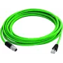 Telegärtner L80100A0001 Cat6a S/FTP -verkkokaapeli, 1 m, vihreä