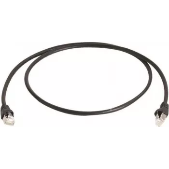 Telegärtner Cat 6A S/FTP -verkkokaapeli, 1,5 m, musta L00001A0169