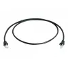 Telegärtner Cat 6A S/FTP -verkkokaapeli, 1,5 m, musta L00001A0169