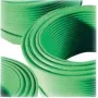 Telegärtner 100017323 RJ45 patch-kaapeli, CAT 5, vihreä, taitesuojalla