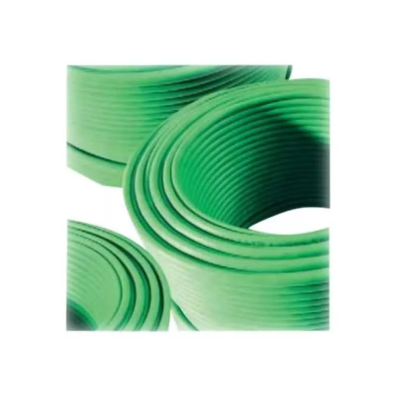Telegärtner 100017323 RJ45 patch-kaapeli, CAT 5, vihreä, taitesuojalla