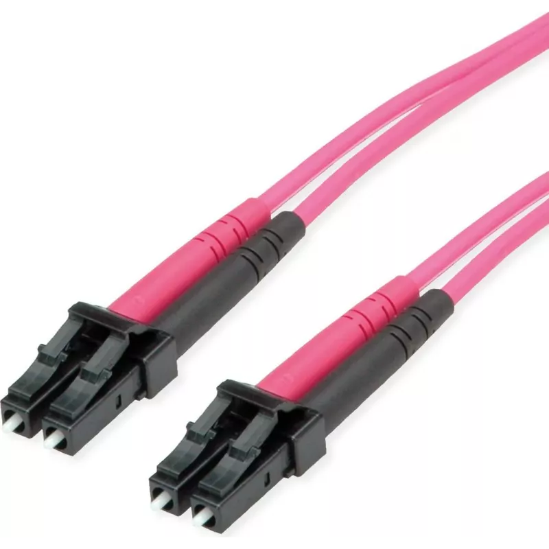 Telegärtner LC-LC Multimode OM4 -kuitupatchkaapeli, 50/125 µm, 3 m