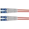 Telegärtner LC-LC Multimode OM4 -kuitupatchkaapeli, 50/125 µm, 3 m