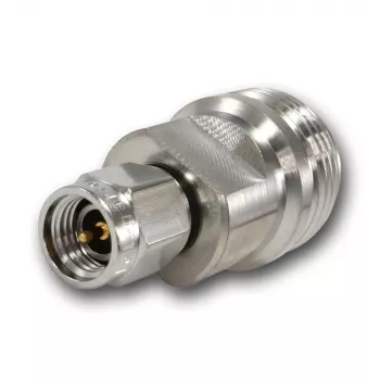 Telegärtner sarjojen välinen koaksiaalinen sovitin SMA uros N naaras 50 Ohm DC-18 GHz