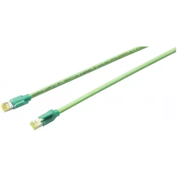 Siemens 6XV1870-3QH10 Industrial Ethernet TP Cord RJ45/RJ45, CAT 6, 1 m