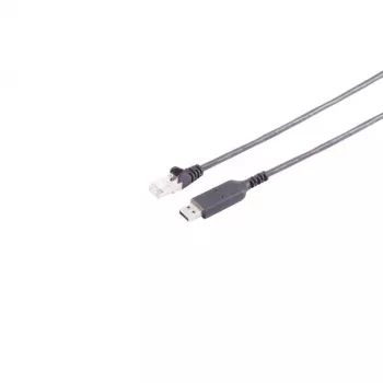 S CONN MAXIMUM CONNECTIVITY USB-A - RJ45 Gigabit Ethernet -adapterikaapeli, 1 m, musta 13-52025
