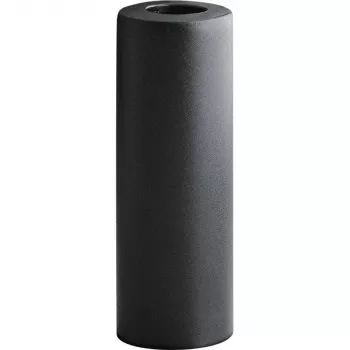 K&M 21326-000-55 adapteriholkki 35 mm - 38 mm, musta