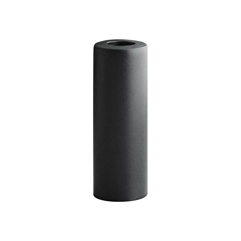 K&M 21326-000-55 adapteriholkki 35 mm - 38 mm, musta