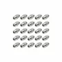 SHIVERPEAKS F-tyypin kojerasia, liitin-liitin, suuri mutteri, 25 kpl:n pakkaus BS85300-A-SET25