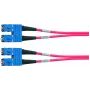 Telegärtner L00880A0028 SC - SC OM4 duplex kuitu-patchkaapeli, 1 m, violetti