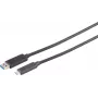 S CONN MAXIMUM CONNECTIVITY aktiivinen optinen USB-A - USB-C -kaapeli 10 m 10Gbps musta 30-39075