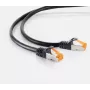 S CONN Maximum Connectivity Cat 6A S/FTP ulko-patchkaapeli, 2 m, musta 08-26035