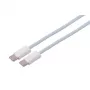 S CONN MAXIMUM CONNECTIVITY USB-C latauskaapeli, 2.0, 240W, sininen, tekstiili, 0,5 m (14-22011)