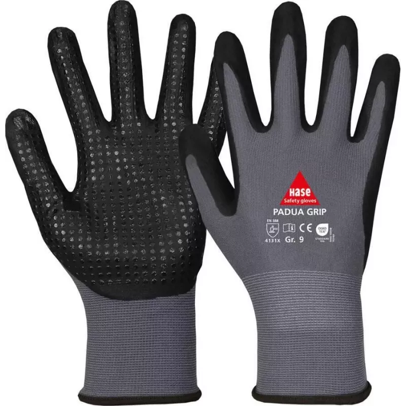 HASE Padua Grip nitriilivaahto työkäsineet koko 10 402000