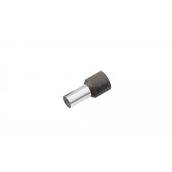 Cimco 187120 osittain eristetty johdinpääholkki, 1,5 mm², musta, 100 kpl