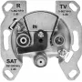 TechniSat TECHNIPRO SV600 V2 3-reikäinen antenni seinärasia DC-diodierotuksella (TV, radio, SAT) 0004/3075