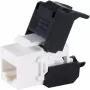 S CONN MAXIMUM CONNECTIVITY Cat.6A UTP työkaluton Keystone Jack -moduuli, RJ45-liitäntä, musta (08-10038)