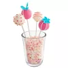 LURCH Cake Pop -vuoka, silikoni, 20 koloa, punainen, 23,0 x 18,5 cm 83027