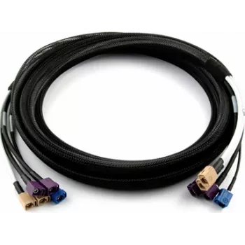 Wittenberg Antennen LTE GPS Poly-103532 SMA-adapteri - 5 m, musta