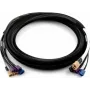 Wittenberg Antennen LTE GPS Poly-103532 SMA-adapteri - 5 m, musta