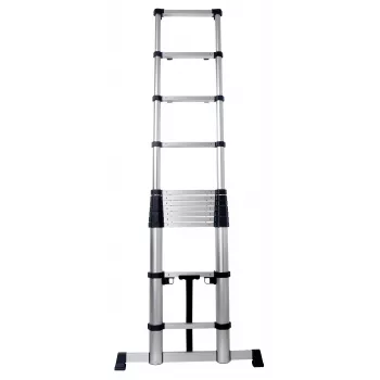 CIMCO 146725 teleskooppitikkaat XC-380, alumiini, 3,80 m ulosvedettynä, 13 askelmaa, 150 kg