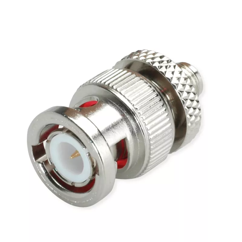 Telegärtner BNC-pistoke SMA-liittimeen RF-koaksiaalisovitin, 50 ohm, suora, J01008A0017