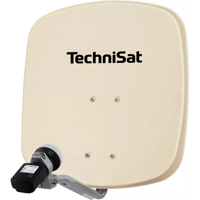 TechniSat satelliittiantenni LNB:llä, 45 cm heijastin, alumiini, Single LNB (1045/8195)